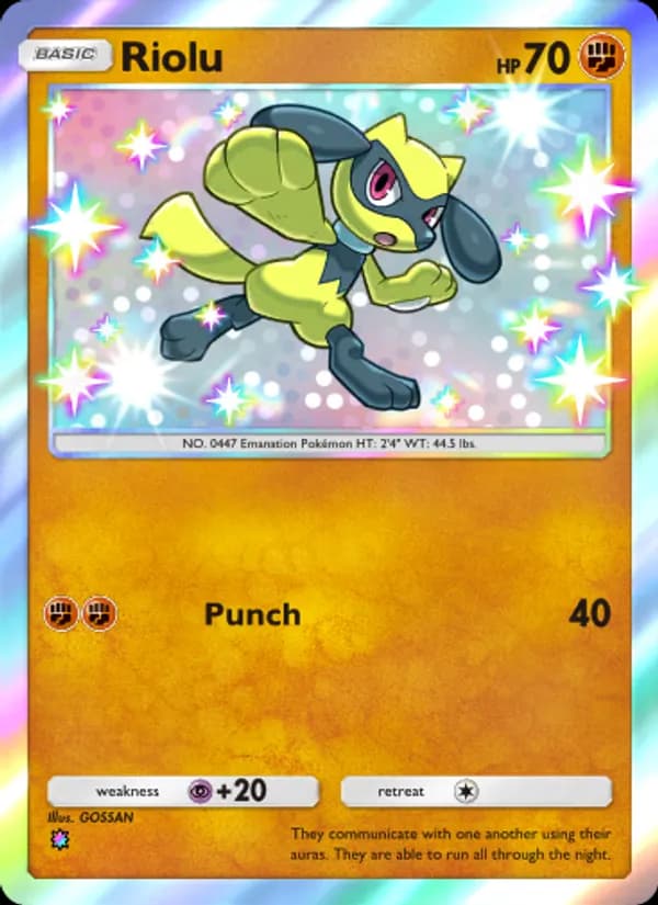 Riolu — Shining Revelry, One Shiny