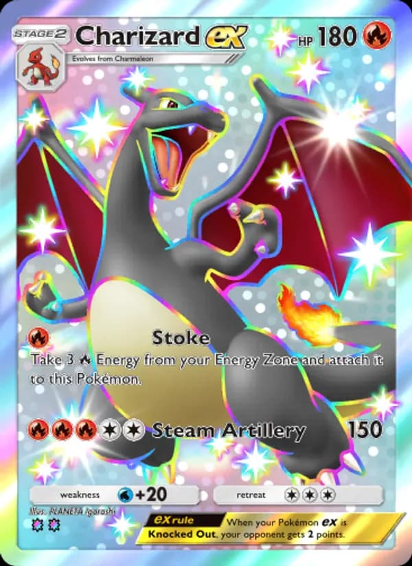 Charizard ex — Shining Revelry, Two Shiny