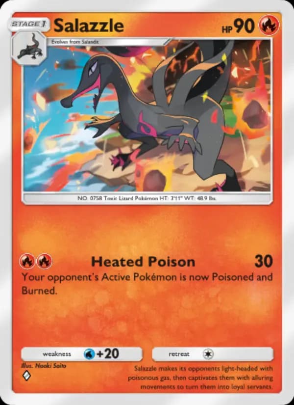 Salazzle — Celestial Guardians, One Diamond