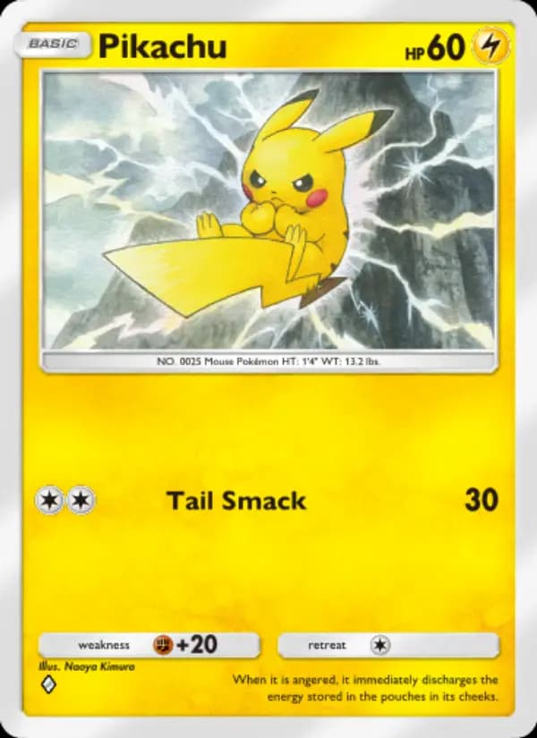 Pikachu — Celestial Guardians, One Diamond