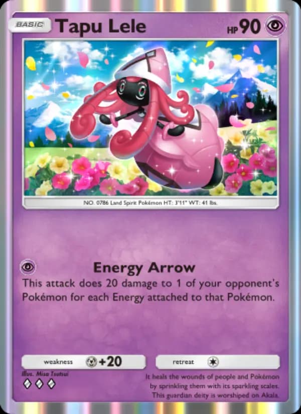 Tapu Lele — Celestial Guardians, Three Diamond