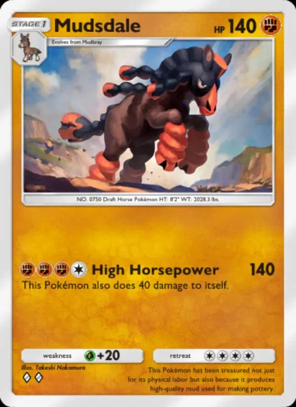 Mudsdale — Celestial Guardians, Two Diamond