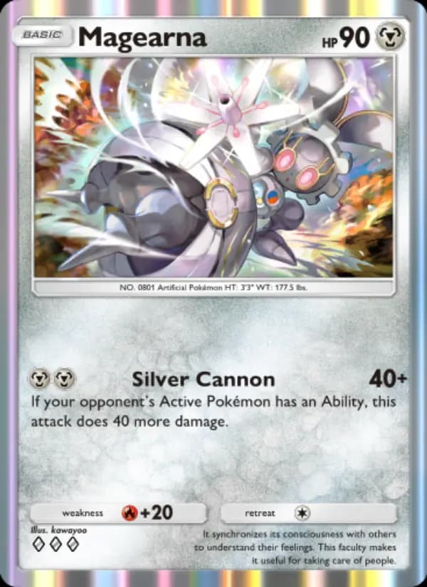 Magearna — Celestial Guardians, Three Diamond