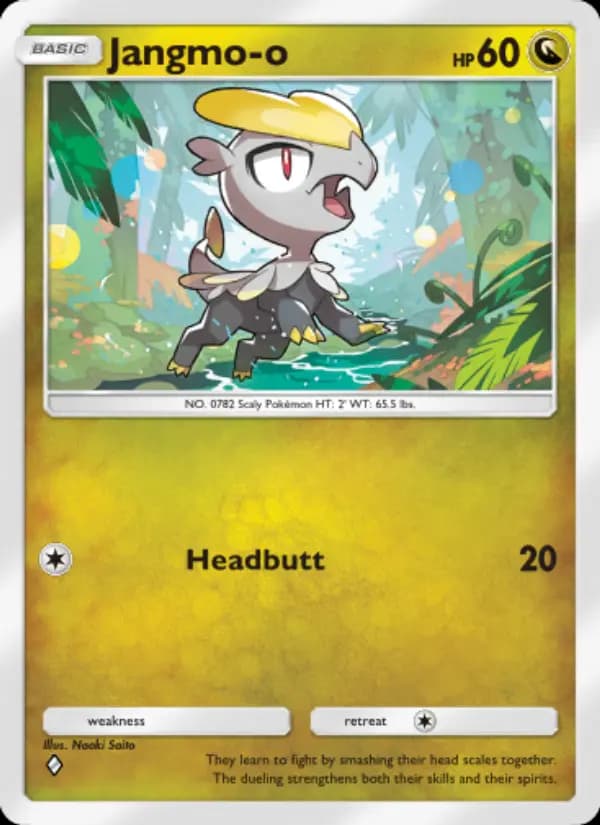 Jangmo-o — Celestial Guardians, One Diamond