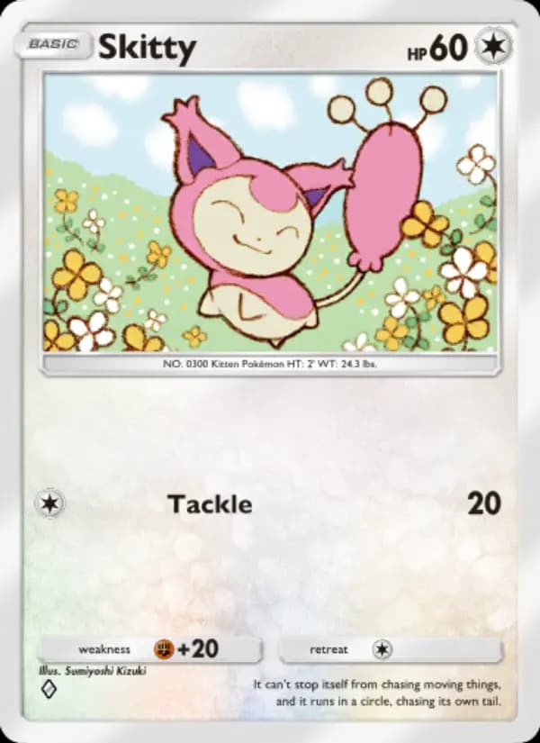 Skitty — Celestial Guardians, One Diamond