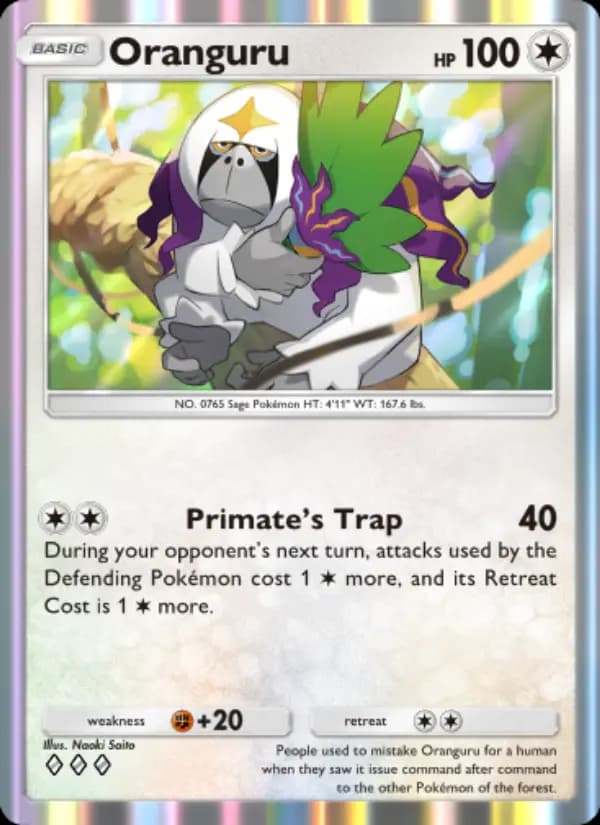 Oranguru — Celestial Guardians, Three Diamond