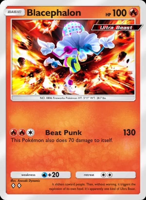 Blacephalon — Extradimensional Crisis, Two Diamond
