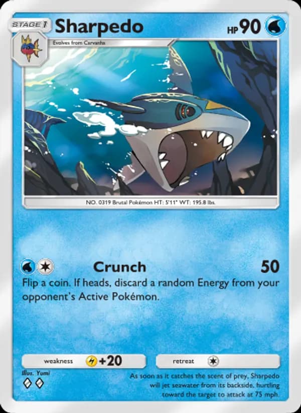 Sharpedo — Extradimensional Crisis, Two Diamond