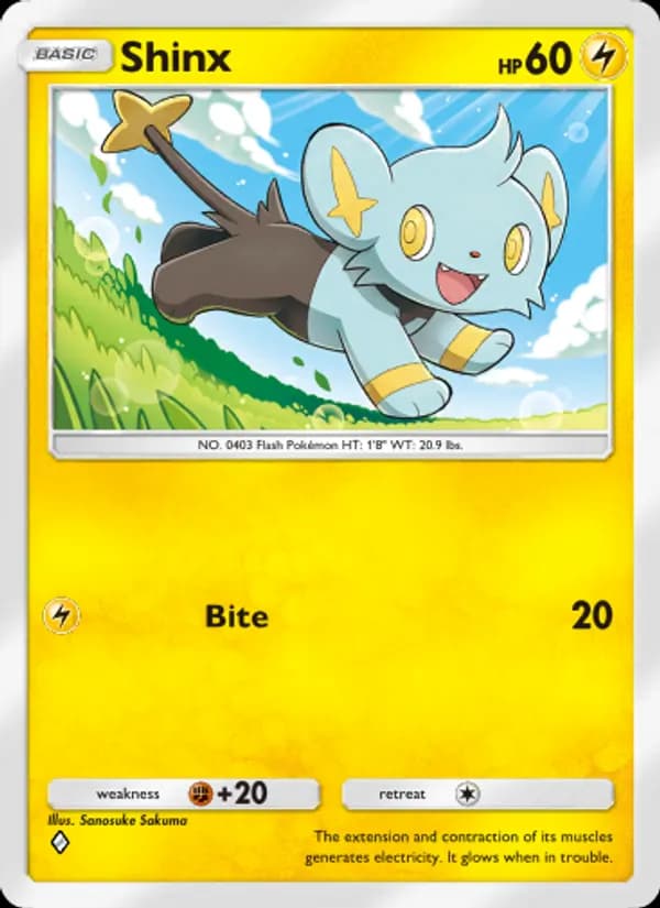 Shinx — Extradimensional Crisis, One Diamond