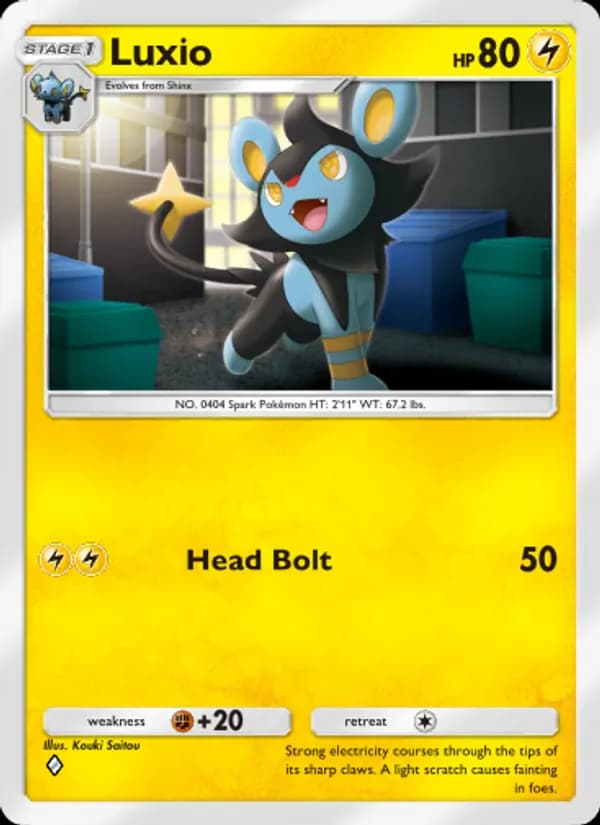 Luxio — Extradimensional Crisis, One Diamond