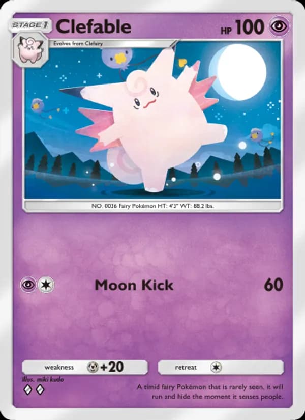 Clefable — Extradimensional Crisis, Two Diamond