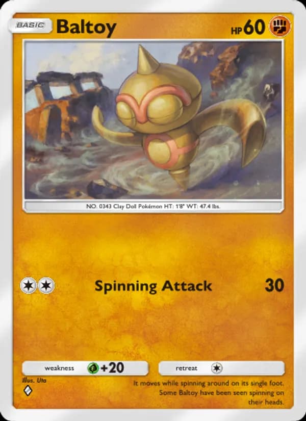 Baltoy — Extradimensional Crisis, One Diamond