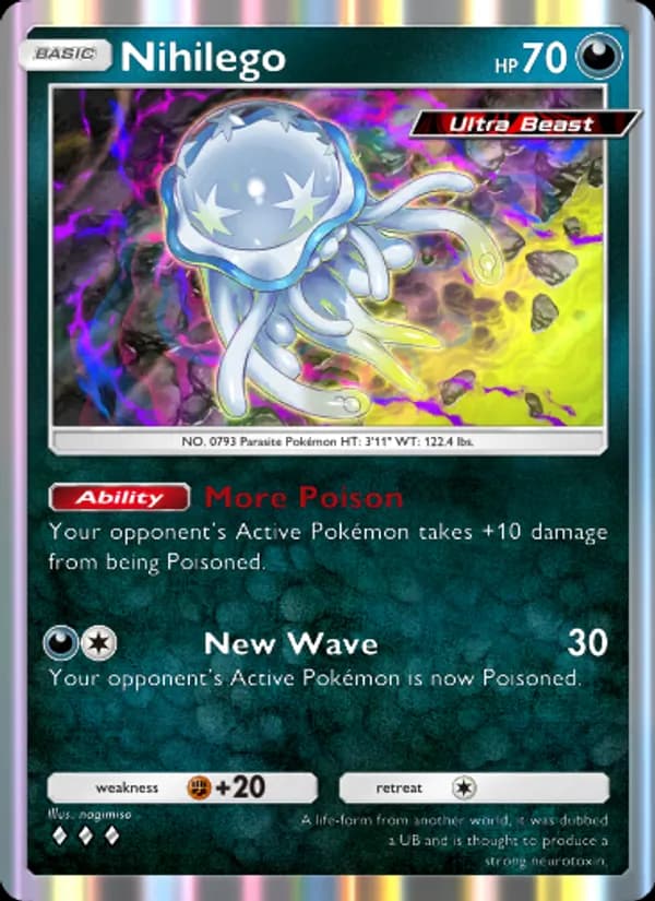 Nihilego — Extradimensional Crisis, Three Diamond
