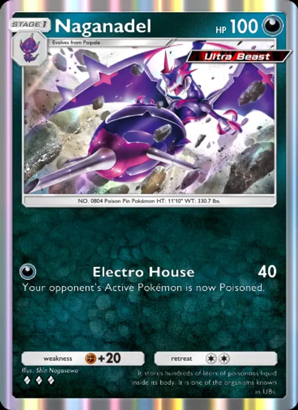 Naganadel — Extradimensional Crisis, Three Diamond
