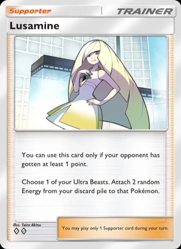 Lusamine — Extradimensional Crisis, Two Diamond