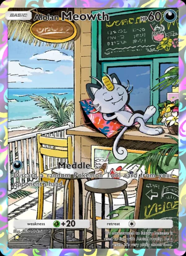 Alolan Meowth — Extradimensional Crisis, One Star