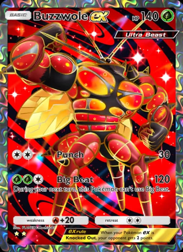 Buzzwole ex — Extradimensional Crisis, Two Star
