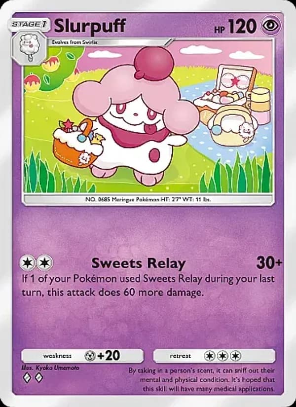 Slurpuff — Eevee Grove, Two Diamond