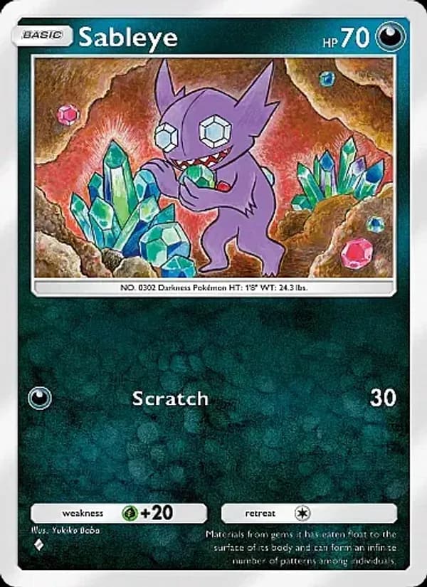 Sableye — Eevee Grove, One Diamond