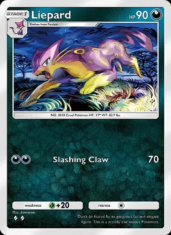 Liepard — Eevee Grove, Two Diamond