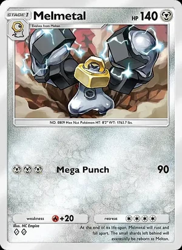 Melmetal — Eevee Grove, Two Diamond