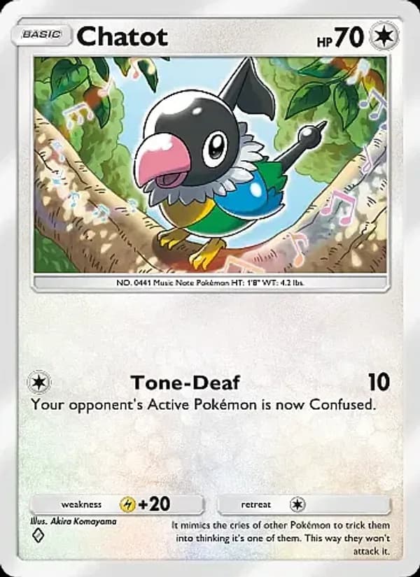 Chatot — Eevee Grove, One Diamond