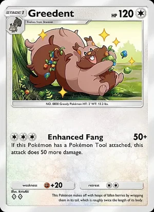 Greedent — Eevee Grove, Two Diamond