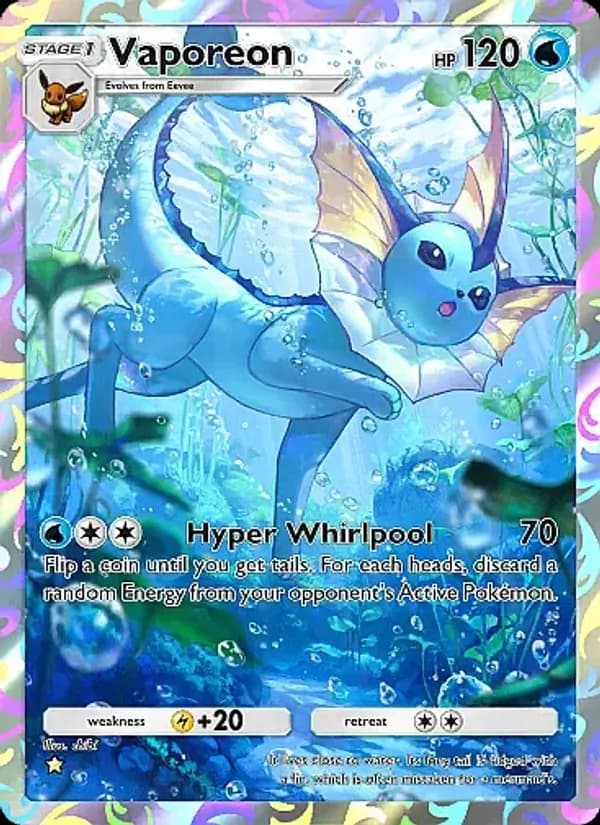 Vaporeon — Eevee Grove, One Star