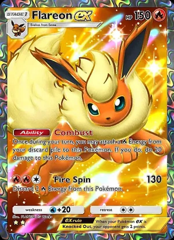 Flareon ex — Eevee Grove, Two Star