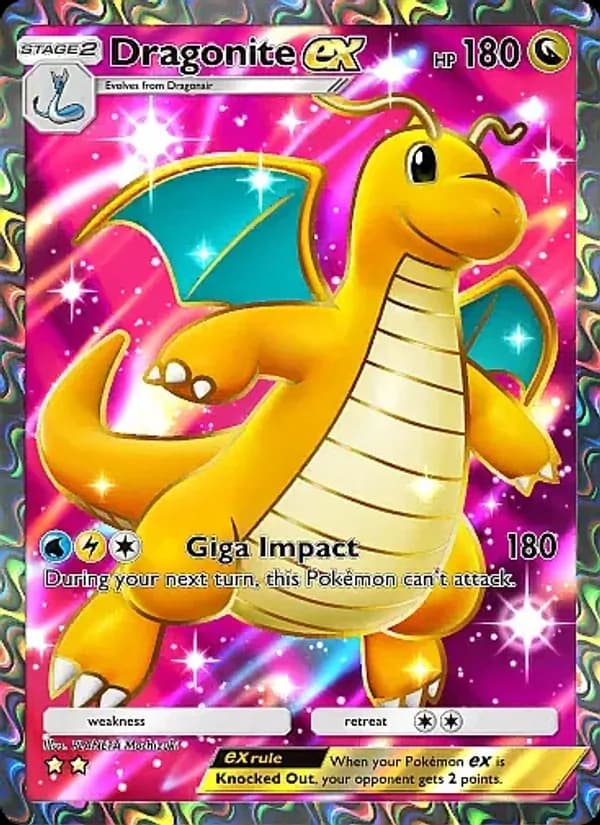 Dragonite ex — Eevee Grove, Two Star
