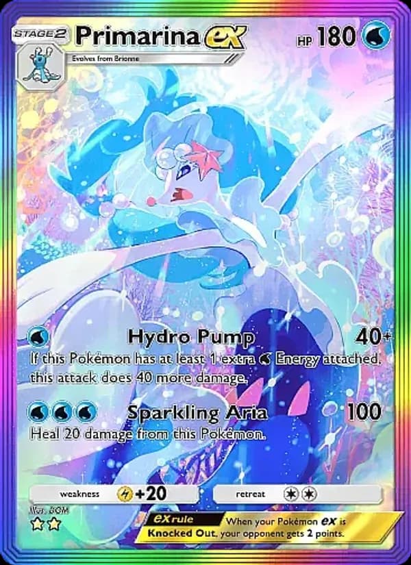 Primarina ex — Eevee Grove, Two Star