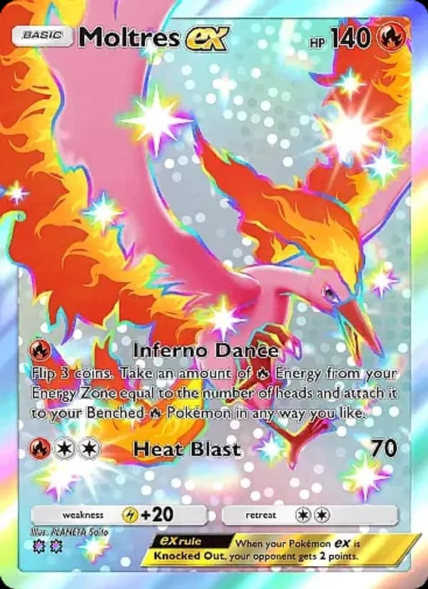 Moltres ex — Eevee Grove, Two Shiny