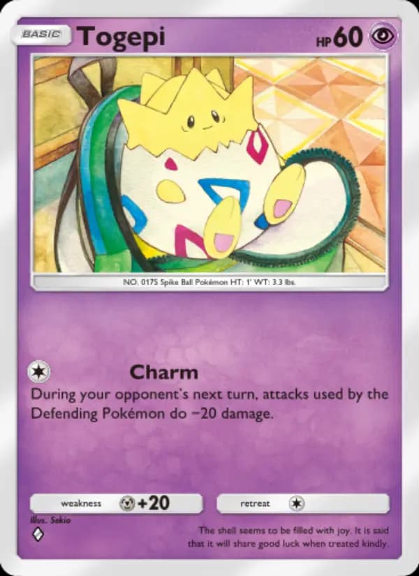 Togepi — Wisdom of Sea and Sky, One Diamond