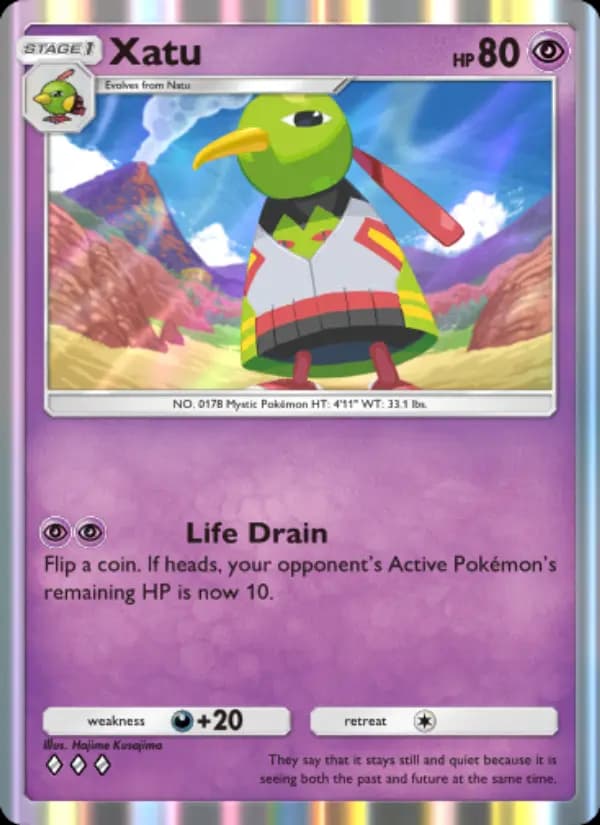Xatu — Wisdom of Sea and Sky, Three Diamond