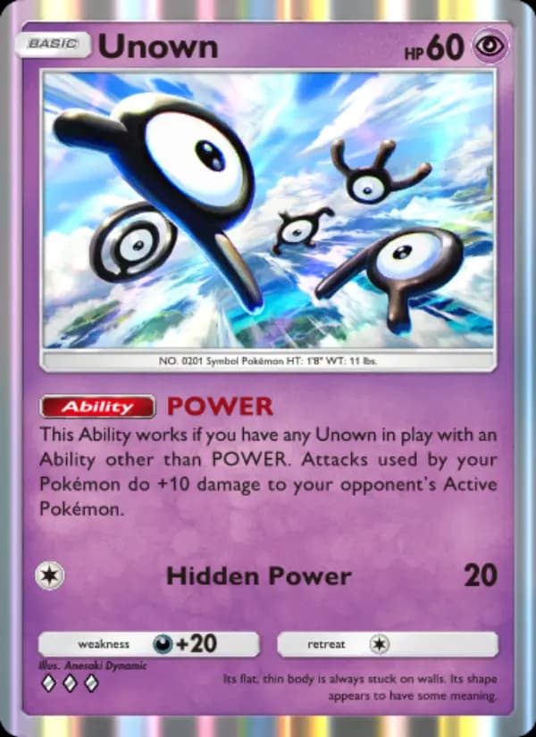 Unown — Wisdom of Sea and Sky, Three Diamond