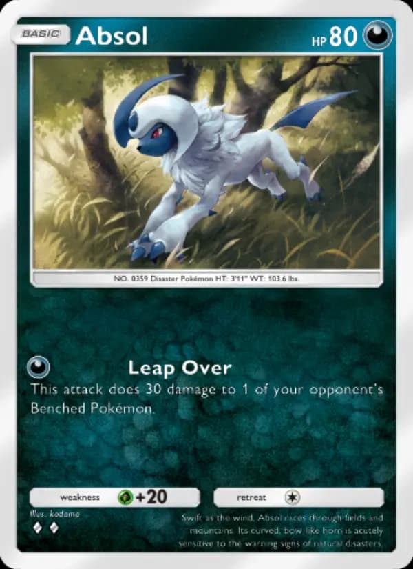 Absol — Wisdom of Sea and Sky, Two Diamond