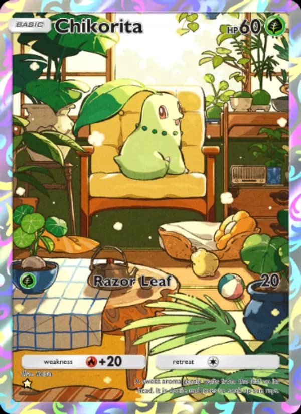 Chikorita — Wisdom of Sea and Sky, One Star
