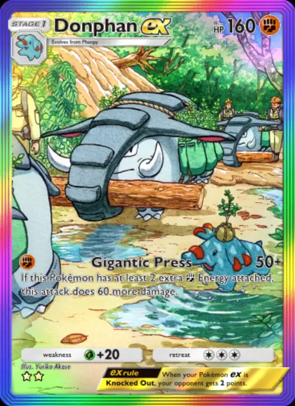 Donphan ex — Wisdom of Sea and Sky, Two Star