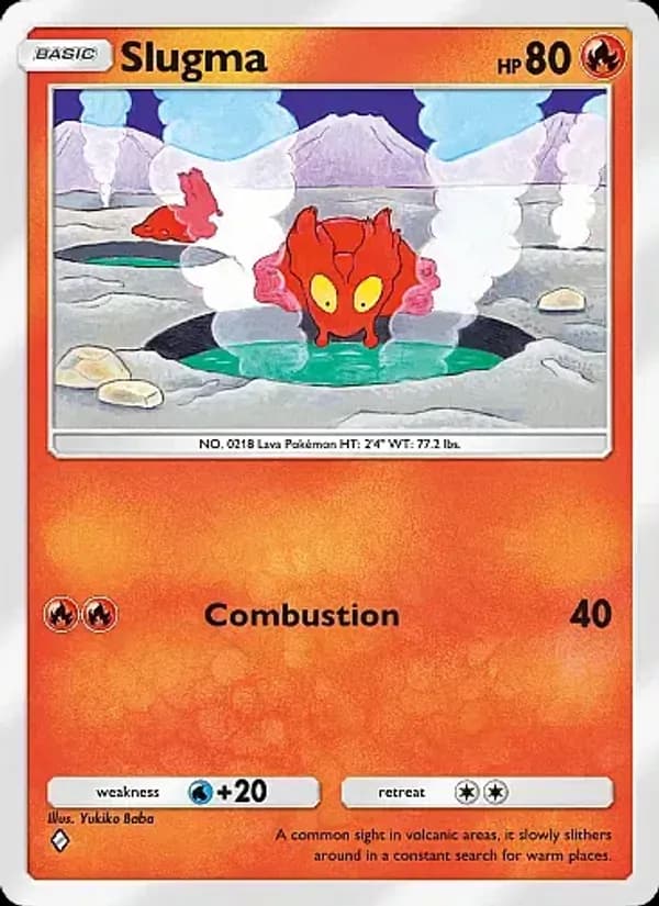 Slugma — Secluded Springs, One Diamond