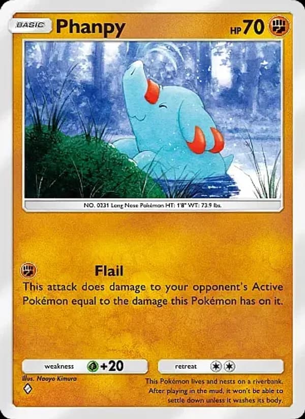 Phanpy — Secluded Springs, One Diamond