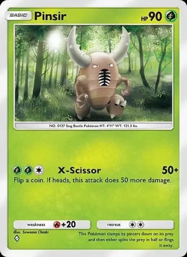 Pinsir — Mega Rising, One Diamond