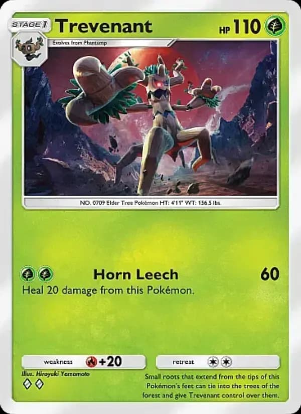 Trevenant — Mega Rising, Two Diamond