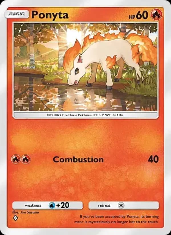 Ponyta — Mega Rising, One Diamond