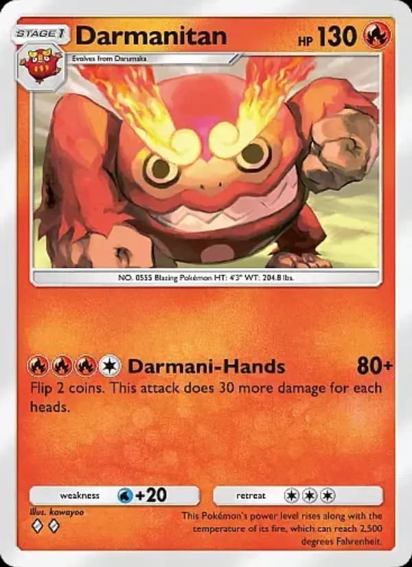 Darmanitan — Mega Rising, Two Diamond