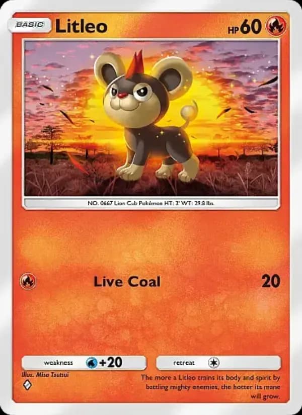 Litleo — Mega Rising, One Diamond
