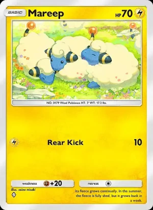 Mareep — Mega Rising, One Diamond