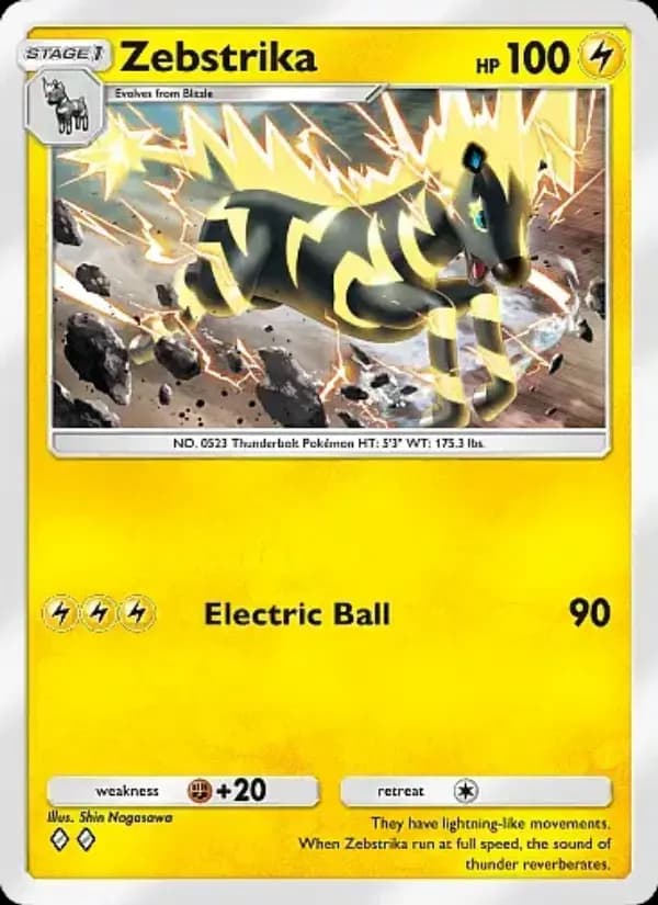 Zebstrika — Mega Rising, Two Diamond