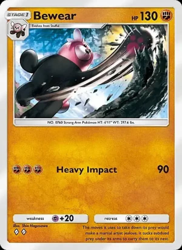 Bewear — Mega Rising, Two Diamond