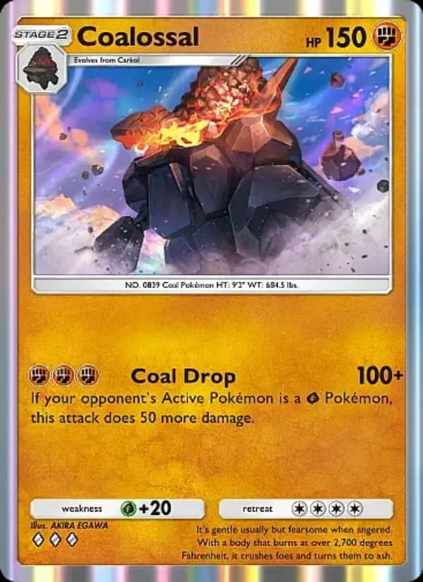 Coalossal — Mega Rising, Three Diamond