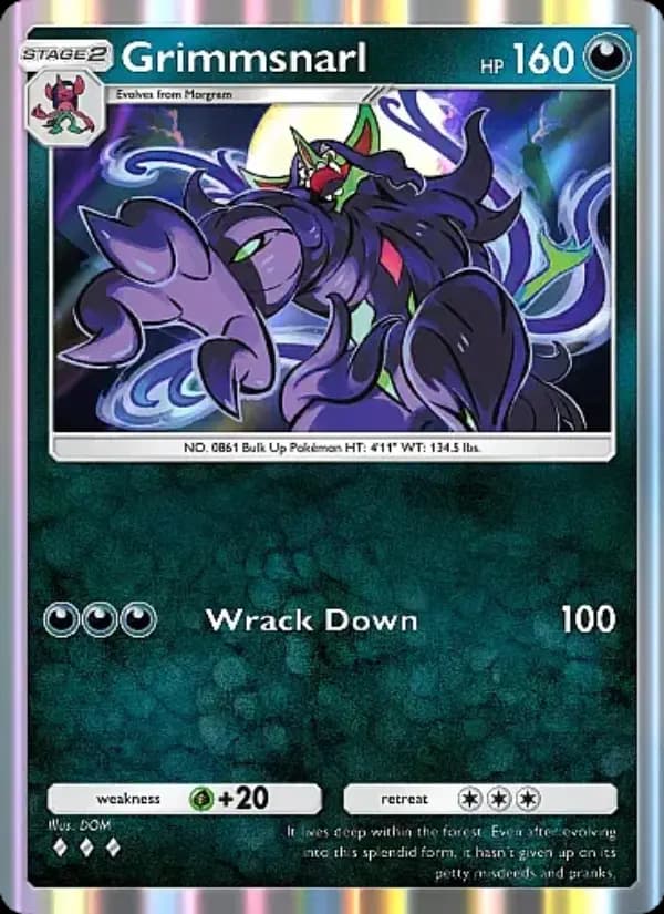 Grimmsnarl — Mega Rising, Three Diamond